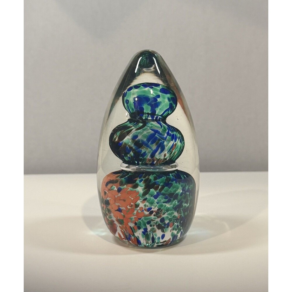 Vintage Art Glass Paperweight Avondale Glass Pembrokeshire Wales